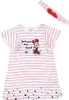 Minnie Mouse Baby Kleid Mädchen Dress + Stirnband Schleife Produktbild-Vorschau 1