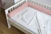 400 cm Nestchenschlange 100% ROSA  Baumwolle Multifunktion Produktbild-Vorschau 2