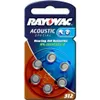 A blister pack of Rayovac Acoustic Special hearing aid batteries. Produktbild-Vorschau