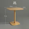 HOMCOM Table à manger pour 4 personne table de cuisine Voir les images du produit 5