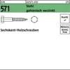Reyher  571 Schlüsselschraube 12x 90 galv. verzinkt (50 Produktbild-Vorschau 1