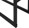 ML-Design Kaminholzregal aus Metall, 100x100 cm, Schwarz, Produktbild-Vorschau 5
