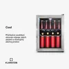 Klarstein Beersafe M, lednice, , LED, 2 police, skleněné Náhled obrázku produktu 3