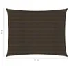 Möbel Sonnensegel 160 g/m² Braun 6x7 m HDPE - Sonnensegel Produktbild-Vorschau 6