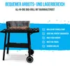 Muntel Holzkohlegrill edelstahl,Säulengrill, BBQ-Grill,inkl Produktbild-Vorschau 2
