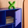 Credenza industriale in metallo con 6 scomparti, Blu Anteprima dell’immagine prodotto 8