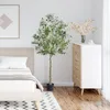 VEVOR Kunstolijfboom, 81x81x179 cm, kunstplant, PE, Productafbeelding-voorbeeld 8