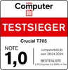 Crucial T705 2TB M.2 NVMe PCIe 5.0 x4 Gen5 mit weißem Produktbild-Vorschau 8