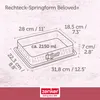 Zenker Rechteck-Springform Beloved+ 28x18 cm  Ideal für Produktbild-Vorschau 4