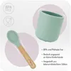 MoMi AMI - Set di stoviglie per bambini in silicone - Set Anteprima dell’immagine prodotto 5