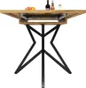 Sweiko Esstisch-Set (120/160 × 68 cm Esstisch mit 4 Produktbild-Vorschau 7