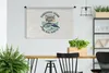 MuchoWow® Wandteppich Wandbehang Hai - Sommer - Vintage Produktbild-Vorschau 3