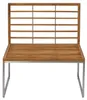 home24 Loungesofa - 3-teilig - Webstoff / Teak Massiv Produktbild-Vorschau 7