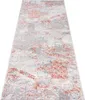 Teppichläufer 80 x 650 cm Grau Lachsfarben Modern Läufer Produktbild-Vorschau 7