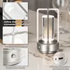 2er Set Akku Tischlampe Kabellos LED Metall Tischleuchte, 3 Produktbild-Vorschau 5