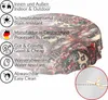 Tischdecke Wachstuch Weihnachten Rot Robust Wasserabweisend Produktbild-Vorschau 2
