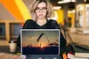 MuchoWow® Laptop Aufkleber Sticker Cover Gras - Herbst - Produktbild-Vorschau 5