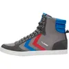 Hummel Slimmer Stadil High Sneaker Schuhe grau/blau/rot Produktbild-Vorschau 3