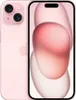 A pink iPhone 15 is shown from the front and back. Produktbild-Vorschau
