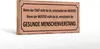 Holzschild Spruch 27x10cm wenn der Chef nicht da Meister Produktbild-Vorschau 2