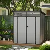 Szopa narzędziowa Outsunny 3,24 m³, plastikowa szafka 190 x Podgląd zdjęcia produktu 4