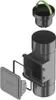 BRYZA | Rinnenreiniger 110 mm - grafit - PVC - wysoka Podgląd zdjęcia produktu 3