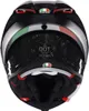 Rear view of a motorcycle helmet. Náhled obrázku produktu