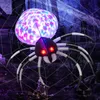COSTWAY Aufblasbare Halloween-Spinne, Gruselige Produktbild-Vorschau 1