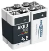 ANSMANN Akku 9V 300mAh E-Block NiMH 1,2V – 1000x Produktbild-Vorschau 1