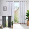 heimtexland ® Eyelet Scarf Linen Optic Transparent Curtain Náhled obrázku produktu 4
