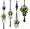 flintronic 4er Set Makramee Blumenampel, Boho Deko Produktbild-Vorschau 1