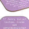 Mr. & Mrs. Panda Tassenuntersetzer Spruch 37. Geburtstag - Produktbild-Vorschau 5