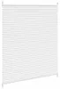 vidaXL Blackout plisovaná žalúzia 100x100 cm biela Náhľad obrázku produktu 4