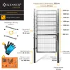 KESSER® Gartentor Premium Gartentür aus Metall verzinktem Produktbild-Vorschau 7
