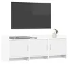 Meuble TV vidaXL 130 x 33 x 47 cm Blanc, aggloméré Voir les images du produit 2