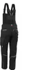 A black pair of work overalls shown from the back. Produktbild-Vorschau