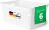Novaliv 6x Aufbewahrungskorb in Rattan-Optik ohne Deckel | Produktbild-Vorschau 1