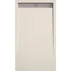 Mineralguss-Duschwanne extra flach ARCO Schieferoptik SAND Produktbild-Vorschau 1