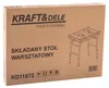 Table de travail pliante, 454 kg, référence KD11872 Voir les images du produit 17