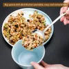 Zwei Servierlöffel aus Edelstahl,Servierlöffel mit Langen Produktbild-Vorschau 3