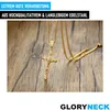 GLORYNECK Gesù Croce Collana Crocifisso Acciaio Anteprima dell’immagine prodotto 5