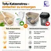 PET VIOLET Tofu Katzenstreu Natur 10 kg / 24 L, Produktbild-Vorschau 5