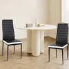 2er Set Esszimmerstühle Küchenstuhl aus Kunstleder Produktbild-Vorschau 3