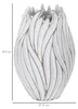 Mauro Ferretti Vase, Honduras, Ø 27 x 41,5 cm, weiß, Produktbild-Vorschau 6