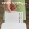 Poooli 110 × 30 mm, rouleau de papier thermique blanc non Voir les images du produit 5