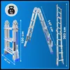 WORHAN scala telescopica 302 cm Scala singola Scala Anteprima dell’immagine prodotto 3