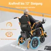 Elektrorollstuhl faltbar mit Joystick, Rollstuhl mit Produktbild-Vorschau 5