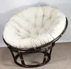 Rattan Papasan Sessel inkl. hochwertigen Polster, D 115 cm, Produktbild-Vorschau 1