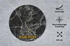 MuchoWow® Mauspad Mousepad Karte - Waiblingen - Gold - Produktbild-Vorschau 2