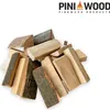 PINI 10 Kg Mini bois de chauffage hêtre 15 cm séché pour Voir les images du produit 5